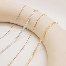 Load image into Gallery viewer, SNAKE CHAIN Double Layered Necklace - MYDEWI