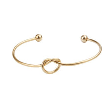 Load image into Gallery viewer, INFINITY KNOT Cuff Bangle - MYDEWI