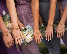 Load image into Gallery viewer, INFINITY KNOT Bangle Initial Charm (A-Z) - MYDEWI