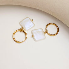 Load image into Gallery viewer, MARGOT Freshwater Pearl Hoops - MYDEWI