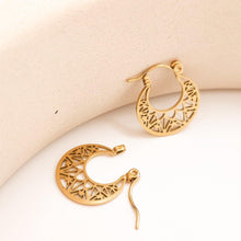 Load image into Gallery viewer, CRESCENT MOON Hoops - MYDEWI
