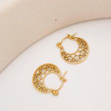 Load image into Gallery viewer, CRESCENT MOON Hoops - MYDEWI