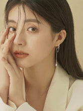 Load image into Gallery viewer, TASSEL Crystal Hoops Chain Earrings - MYDEWI