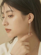 Load image into Gallery viewer, TASSEL Crystal Hoops Chain Earrings - MYDEWI