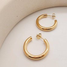 Load image into Gallery viewer, GOLD CHUNKY Hoops - MYDEWI