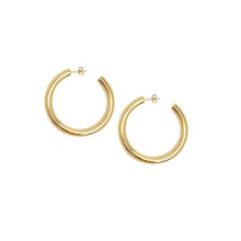 Load image into Gallery viewer, GOLD CHUNKY Hoops - MYDEWI
