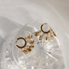 Load image into Gallery viewer, COIN CLUSTER Huggie Hoops - MYDEWI