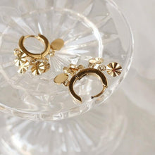 Load image into Gallery viewer, COIN CLUSTER Huggie Hoops - MYDEWI