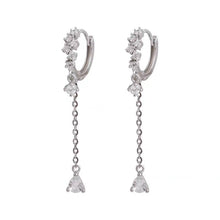 Load image into Gallery viewer, DHIA Chain Drop Huggie Earrings - MYDEWI