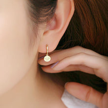 Load image into Gallery viewer, NEW YORK 1837 Dangle Huggie Hoops - MYDEWI