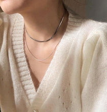 Load image into Gallery viewer, SNAKE CHAIN Double Layered Necklace - MYDEWI