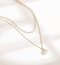 Load image into Gallery viewer, PEARLEY Double Layering Necklace - MYDEWI