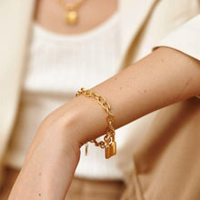 Load image into Gallery viewer, PADLOCK Gold Bracelet - MYDEWI