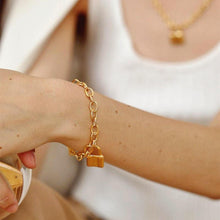 Load image into Gallery viewer, PADLOCK Gold Bracelet - MYDEWI